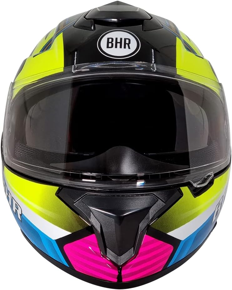 Full Face Motorradhelm mit Doppelvisier BHR 813 Race | Full Face Motorradhelm ECE homologiert mit So