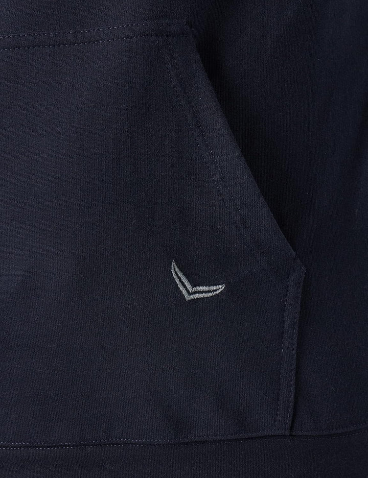 Trigema Kapuzensweatshirt aus Biobaumwolle XXL Navy, XXL Navy