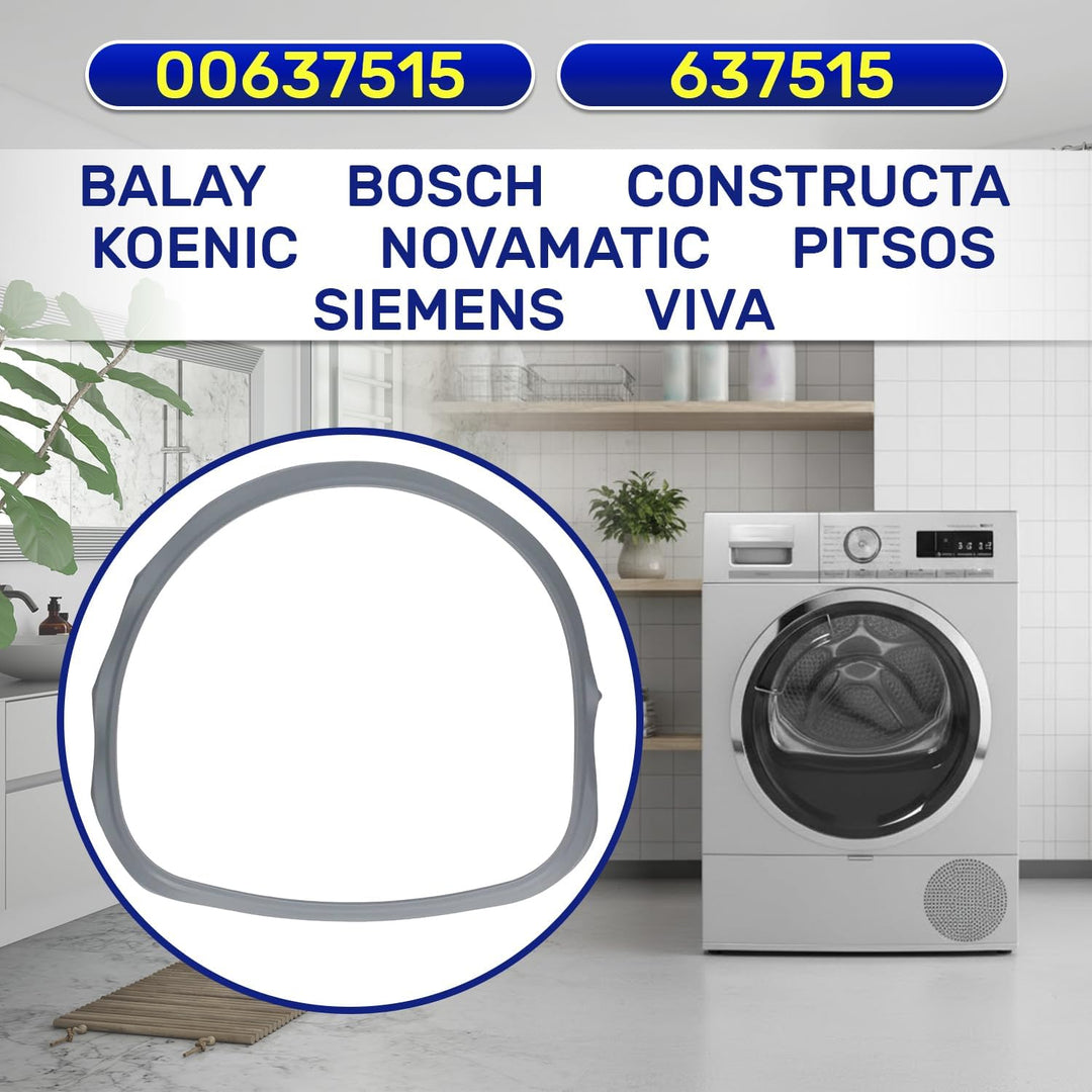 Dichtung Trockner mit dem Originalcode 00637515 637515 Türdichtung für Bosch für Siemens für Balay -