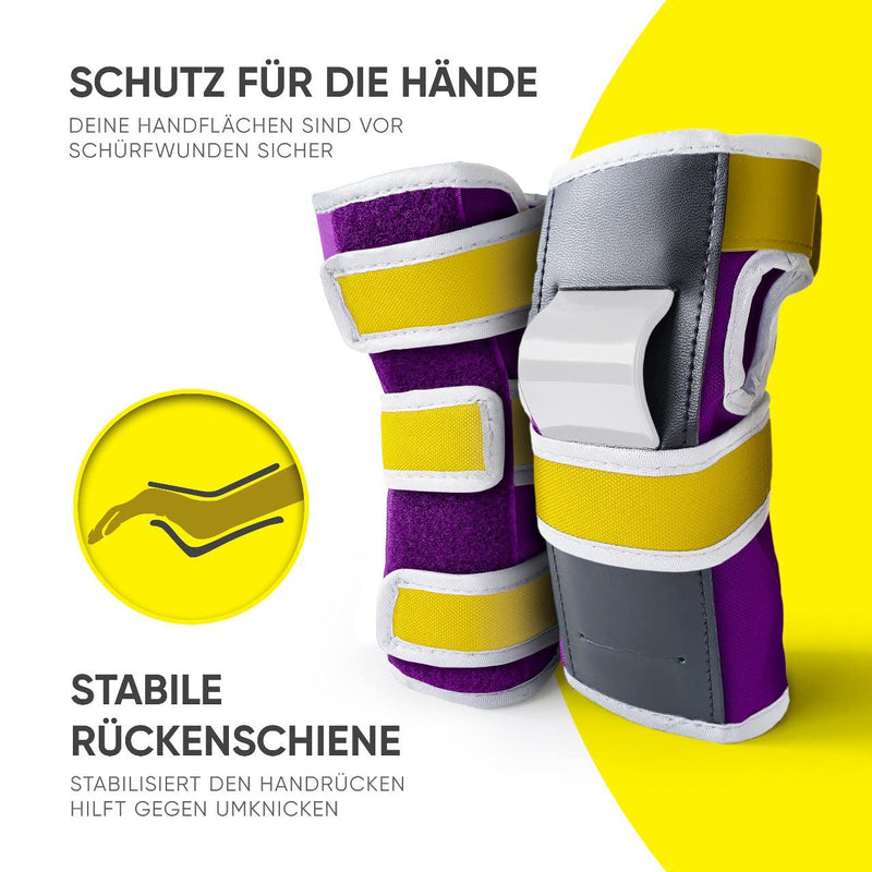 Liebkern Skate Protektoren Set für Erwachsene & Kinder [unisex] - Ideal für Inliner, Skateboard, Sco