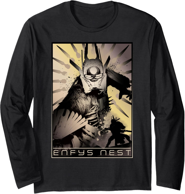 Star Wars Han Solo Movie Enfys Nest Poster Langarmshirt
