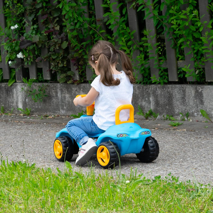 LEMODO Rutschauto ab 3 Jahre, Rutscherfahrzeug, Kinderfahrzeug mit Hupe, Rutschfahrzeug mit Überschl