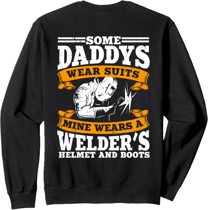 Welder Gifts Welding Design On Back Of Clothing Sweatshirt