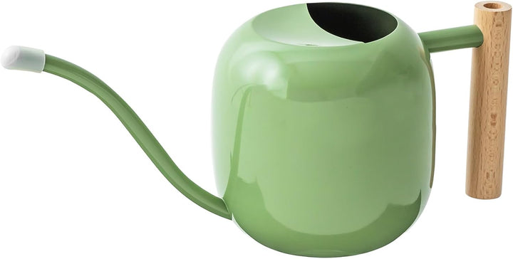 Baffect Giesskanne für den Innenbereich, 1,2 l, Edelstahl, Bonsai-Giesskanne mit glattem Griff, Meta