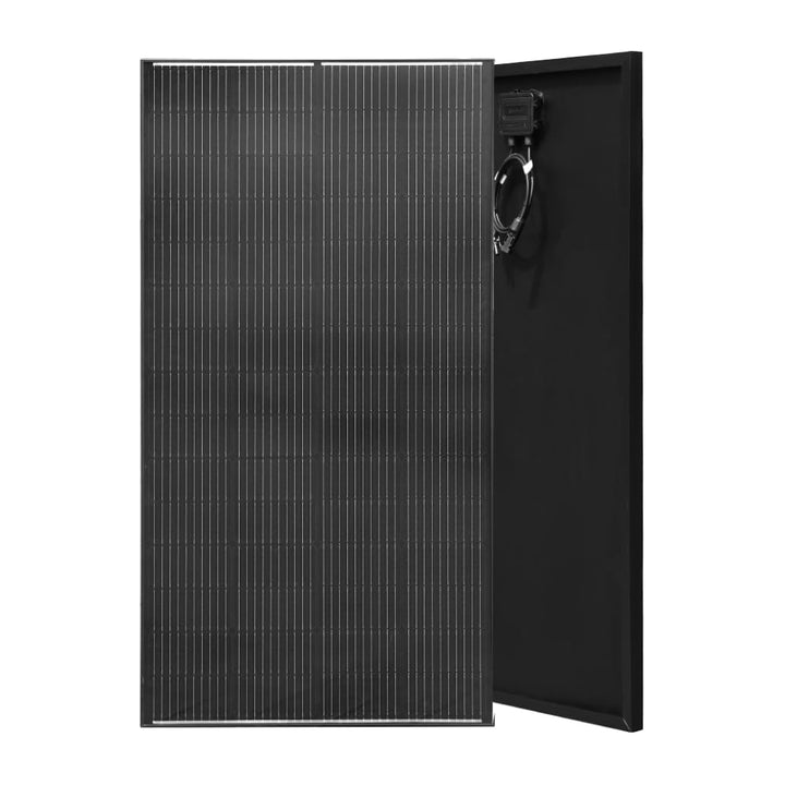 Solarpanel 200W 12V, Solar Panel 200 Watt Schwarz Monokristallines Solarmodul für Wohnmobil, Boot, W