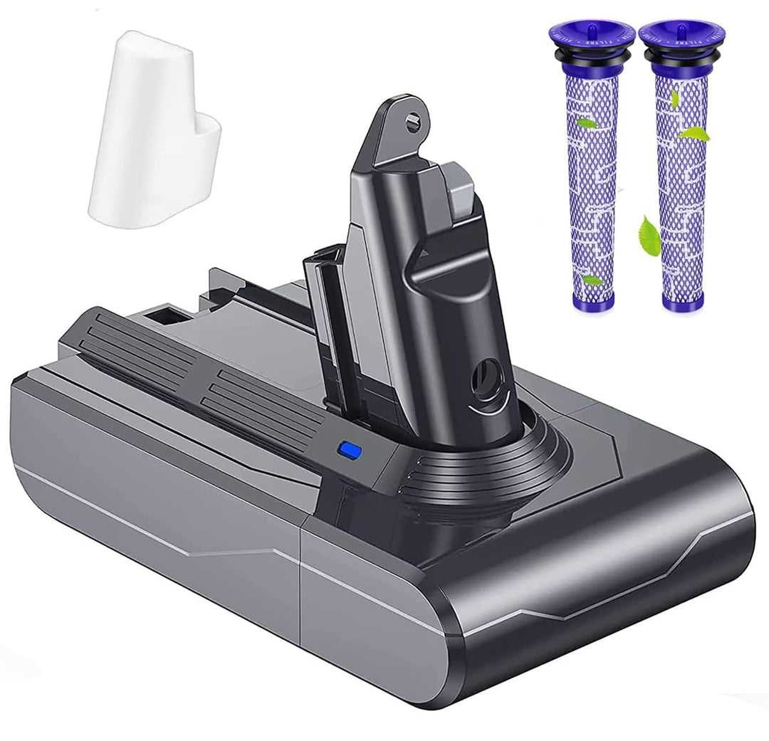 V6 Ersatzakku für Dyson V6 Akku Kompatibel mit DC62 DC58 DC59 DC61 DC62 Animal DC72 DC74 SV03 SV04 S