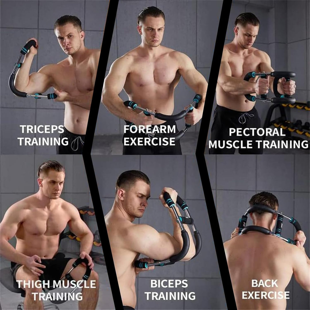 Shaker Twister Armtrainer,Twister Arm Trainer,Verstellbarer Brust-Expander,Tragbarer Muskelkraftvers