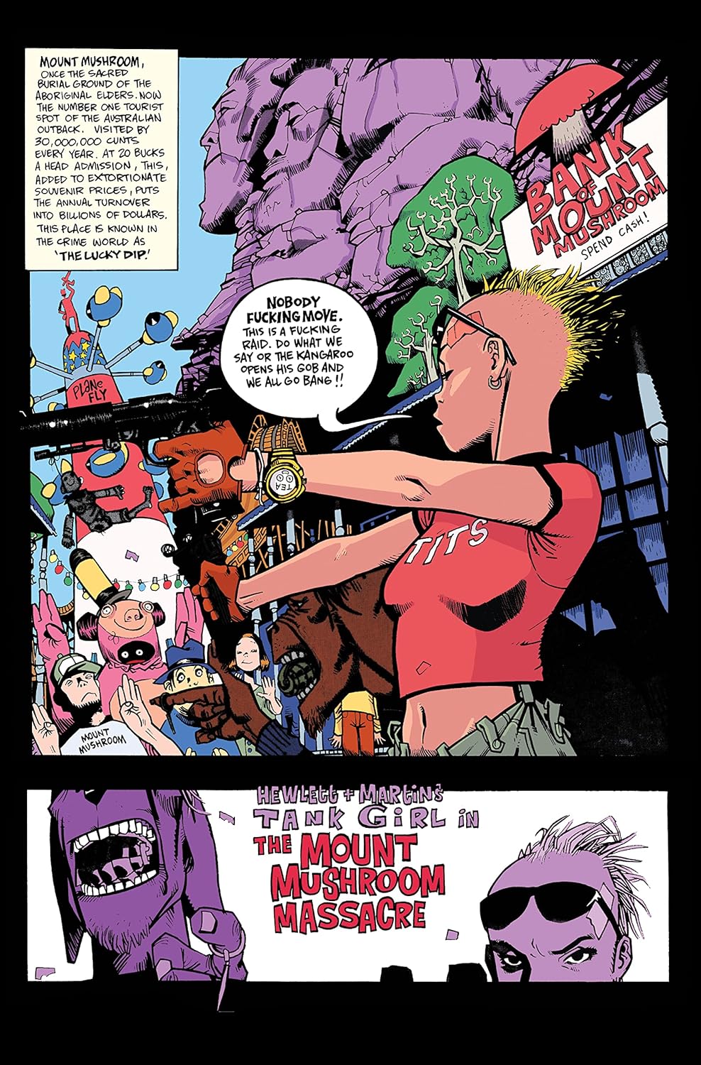 Tank Girl 1-3: Colour Classics Trilogy 1988-1995: Includes 3 Art Cards, Taschenbuch