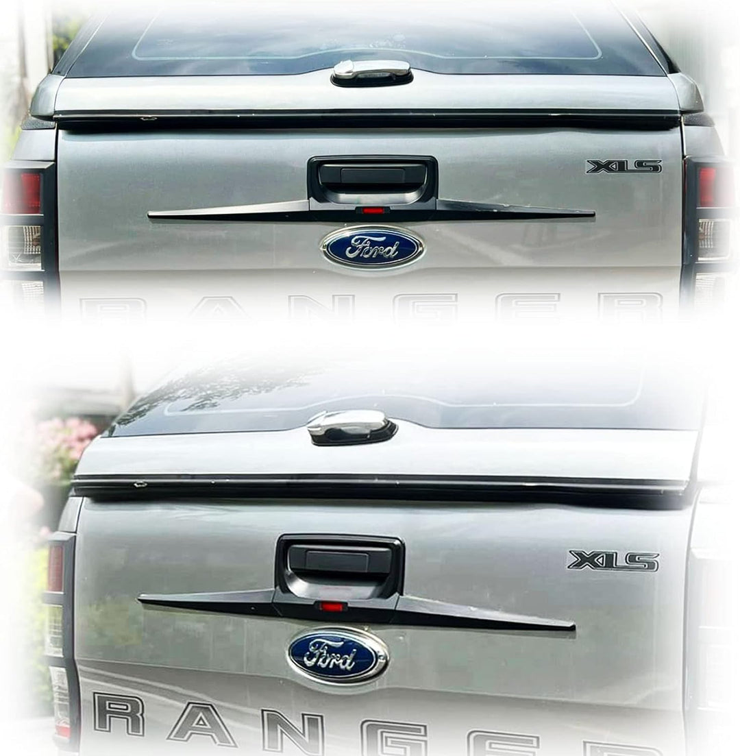 JHCHAN Heckklappenabdeckung Hintere Türgriffverkleidung für Ford Ranger Wildtrak T6 T7 T8 2012-2022