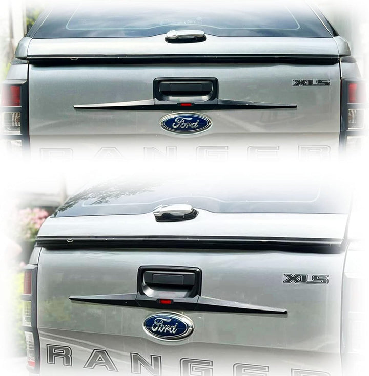 JHCHAN Heckklappenabdeckung Hintere Türgriffverkleidung für Ford Ranger Wildtrak T6 T7 T8 2012-2022