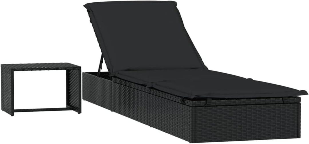 Festnight Sonnenliege 2 Personen mit Dach doppelliege Outdoor gartenliege 2 Personen Rattan gartenli