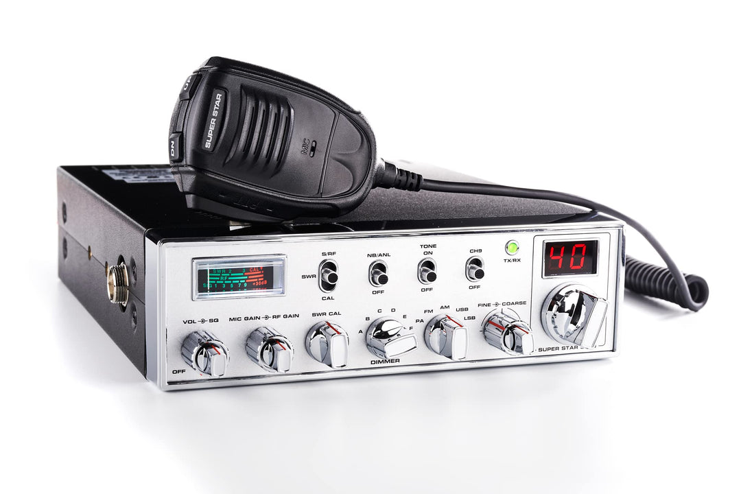 Super Star 3900 - Nouvelle Version - Émetteur Mobile CB-27 - Am/FM/USB/LSB - Multinorme européenne