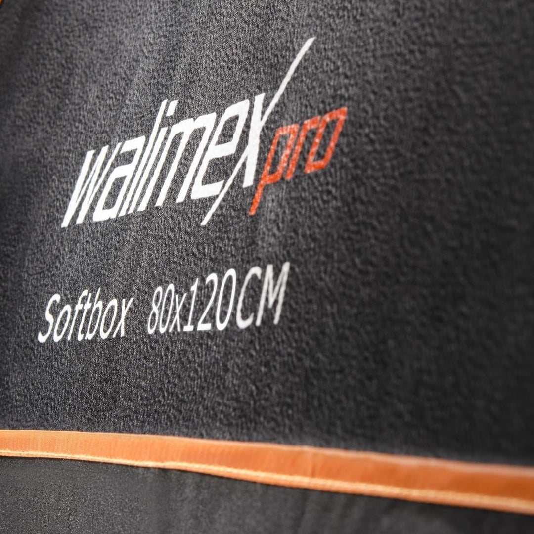 Walimex pro Softbox Orange Line 80x120 ohne Adapter, ohne Adapter