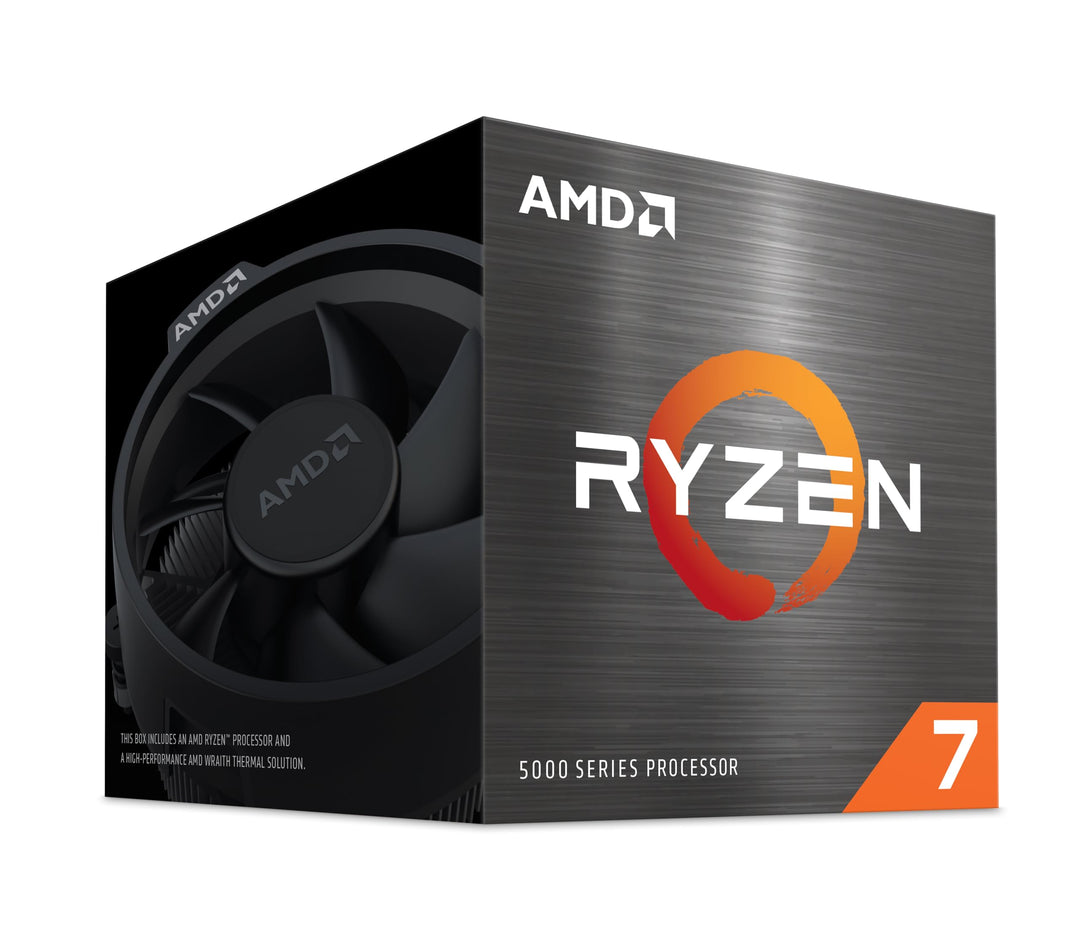 AMD Ryzen 7 5700 Prozessor (8 Kerne/16 Threads, 65W TDP, AM4 Sockel, Cache 20MB, Bis zu 4.6 GHz Freq