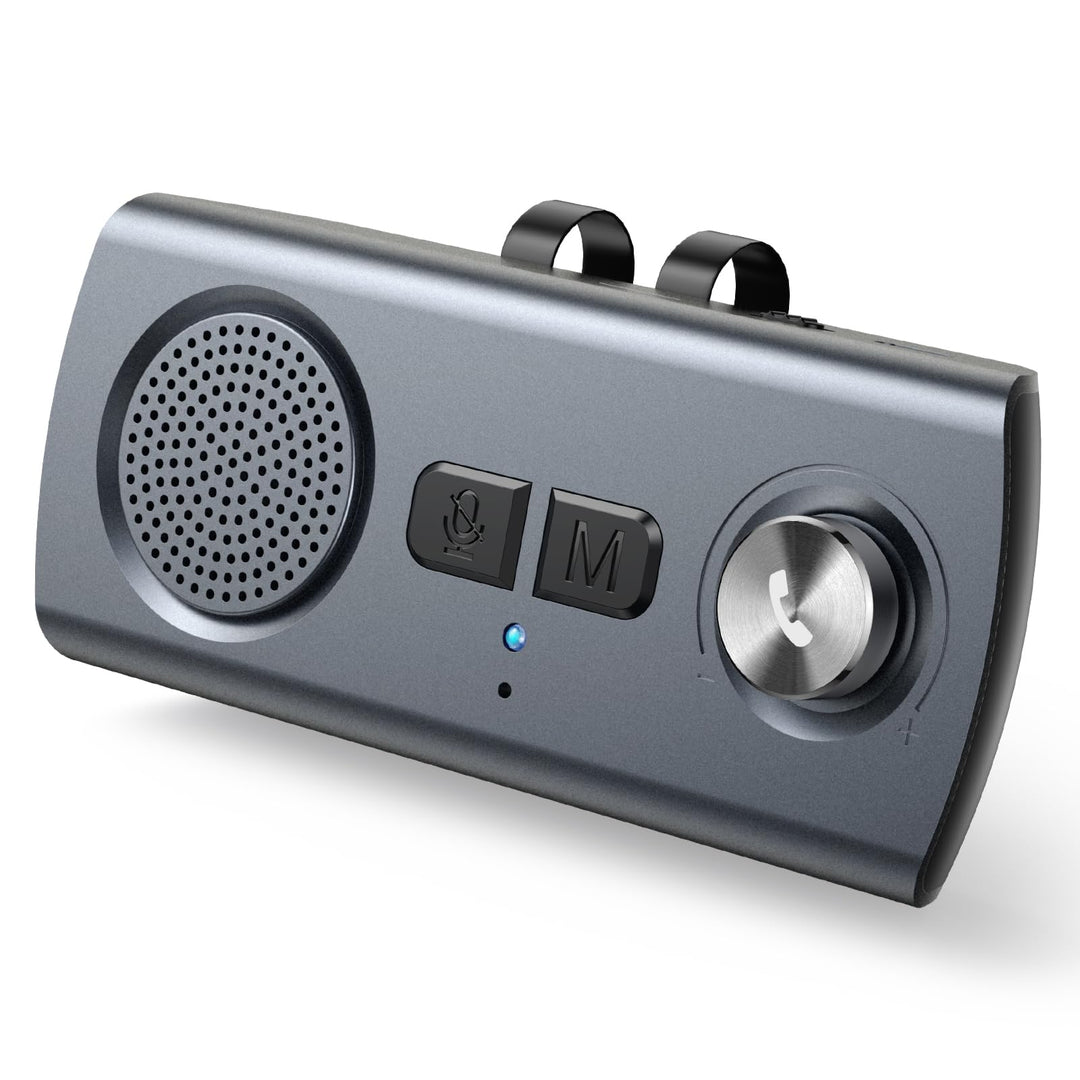 AGPTEK Freisprecheinrichtung für Auto, Bluetooth 5.3, Freisprechanlage für GPS, integriertes Mikrofo