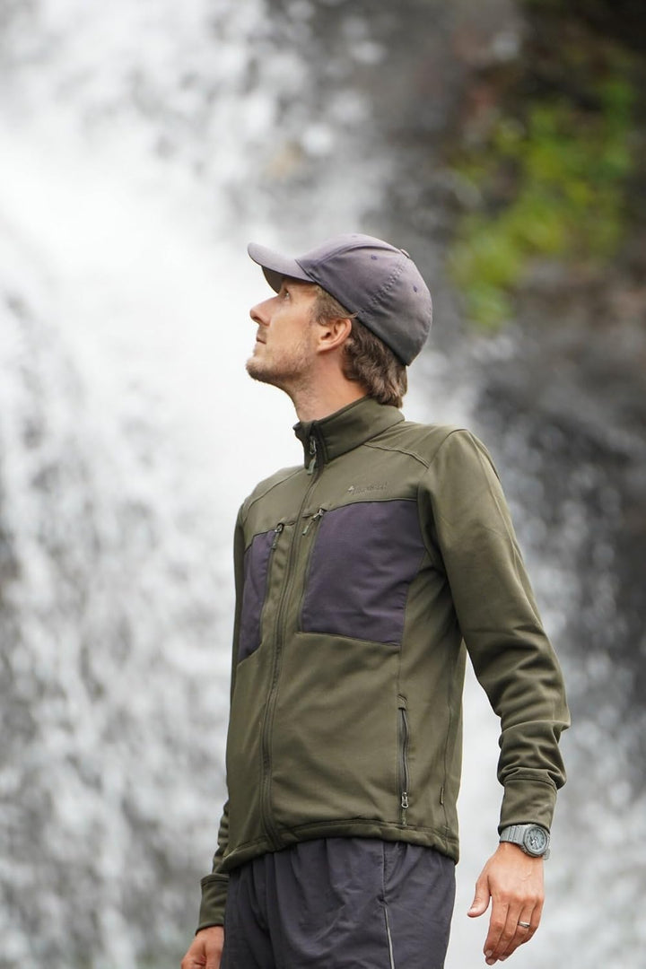 Pinewood Abisko Power Fleece für Herren. Zum Wandern, Trekking, Jagd, Hundesport und vielen Outdoora