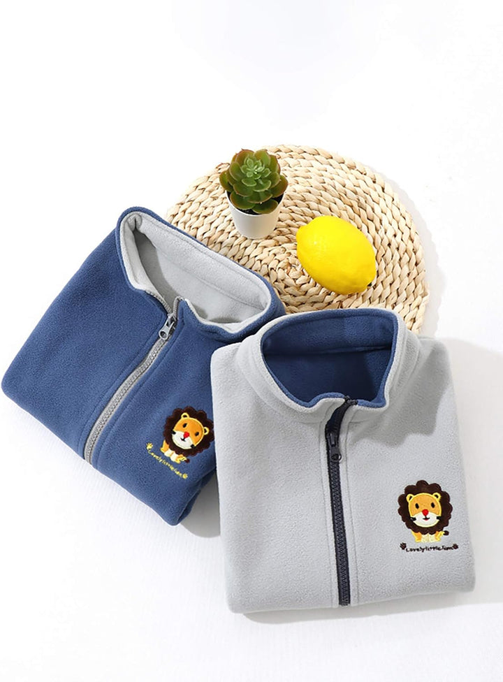 Camilife Baby Kleinkind Kinder Jungen Mädchen Polar Fleece Weste Stehkragen Reissverschluss Fleecewe