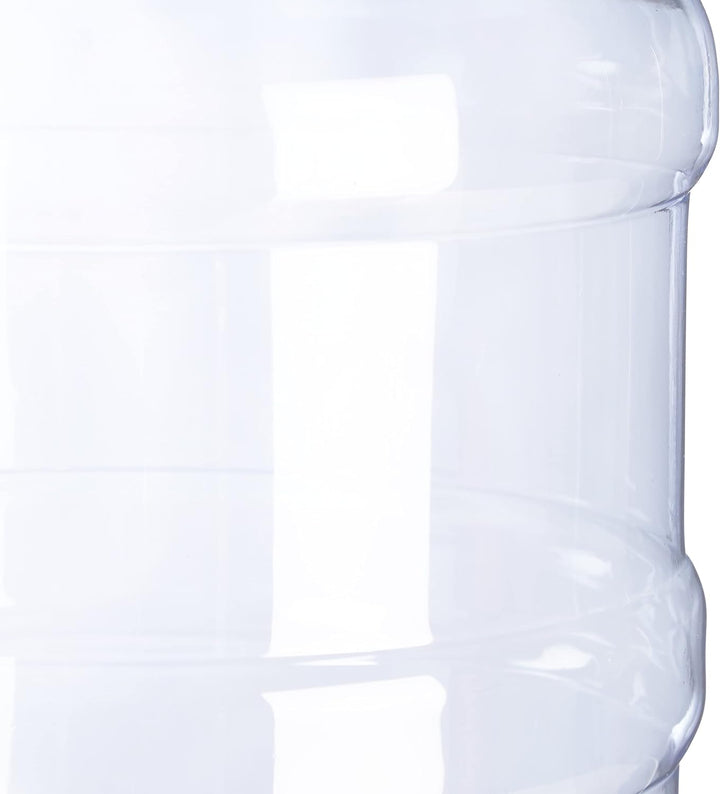 Relaxdays Wasserspender mit Tank & Zapfhahn, Tisch Trinkwasserspender Büro, 4,5 l, Kunststoff, H x D