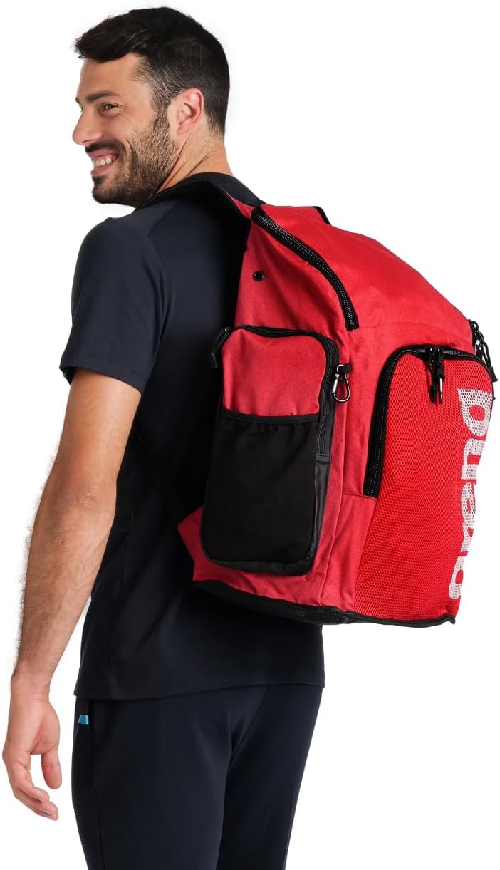 Arena Team Backpack 45 Grosser Sportlicher Rucksack, Reise-, Sport-, Schwimm- und Freizeitrucksack,
