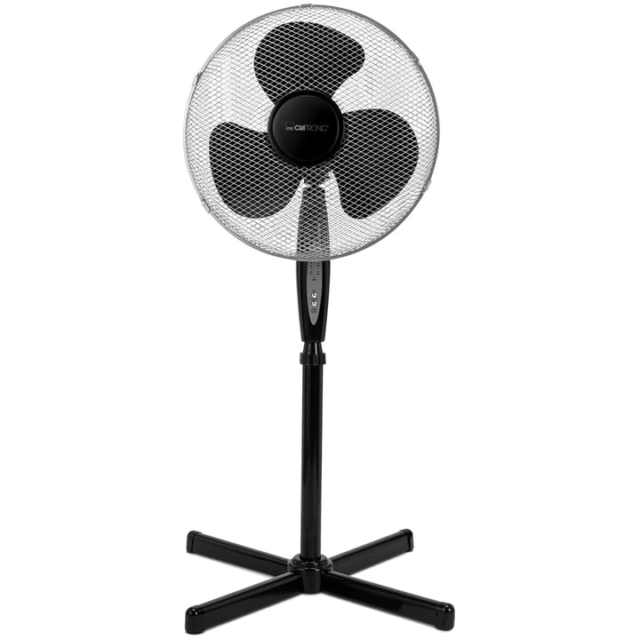 Clatronic Standventilator Ventilator Fan VL 3741 S; sehr leise; Durchmesser 40 cm; Oszillierend/Rota