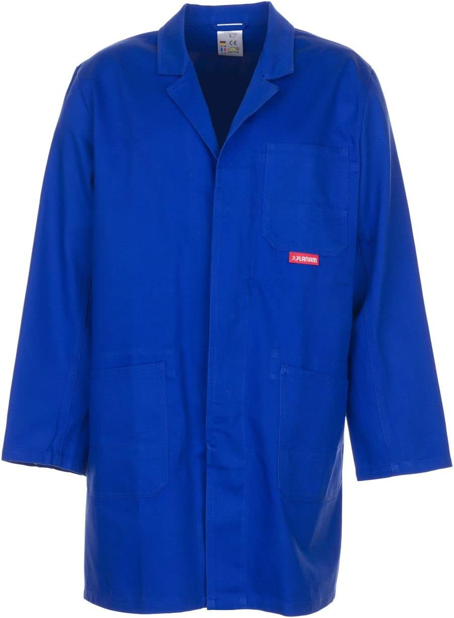 Planam BW 290 Herren Berufsmantel Kornblau 64, Kornblau 64