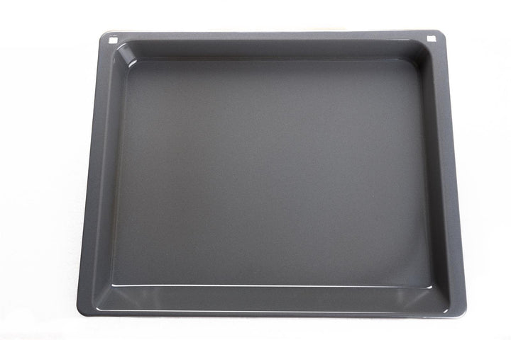 BSH Bosch Siemens Neff Fettpfanne, Universalpfanne, Backblech emailliert grau 45,5cm x 37,5cm x 3,9c