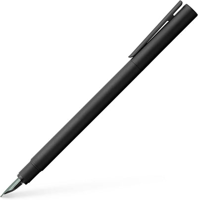 Faber-Castell 342303 - Füller Neo Slim Metall, Federbreite B, schwarz Federbreite B schwarz, Federbr