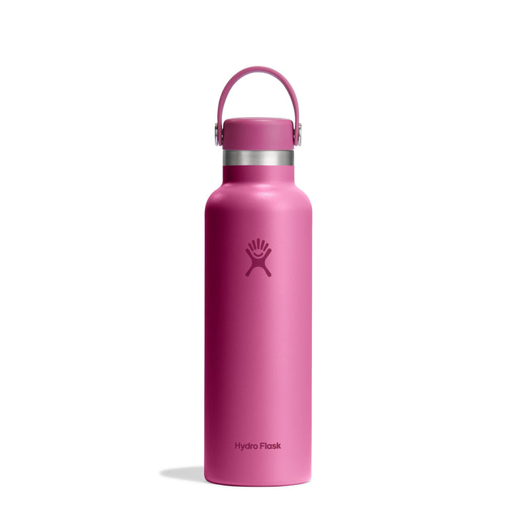 Hydro Flask - Standard Mouth Water Bottle 621 ml (21 oz) - Vacuum Insulated Stainless Steel Water Bo