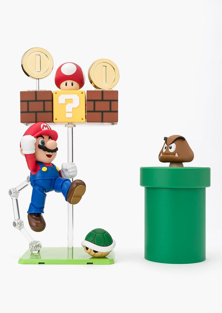 S.H.Figuarts Action Figure Accessory Super Mario Super Mario Spielset, Super Mario Spielset