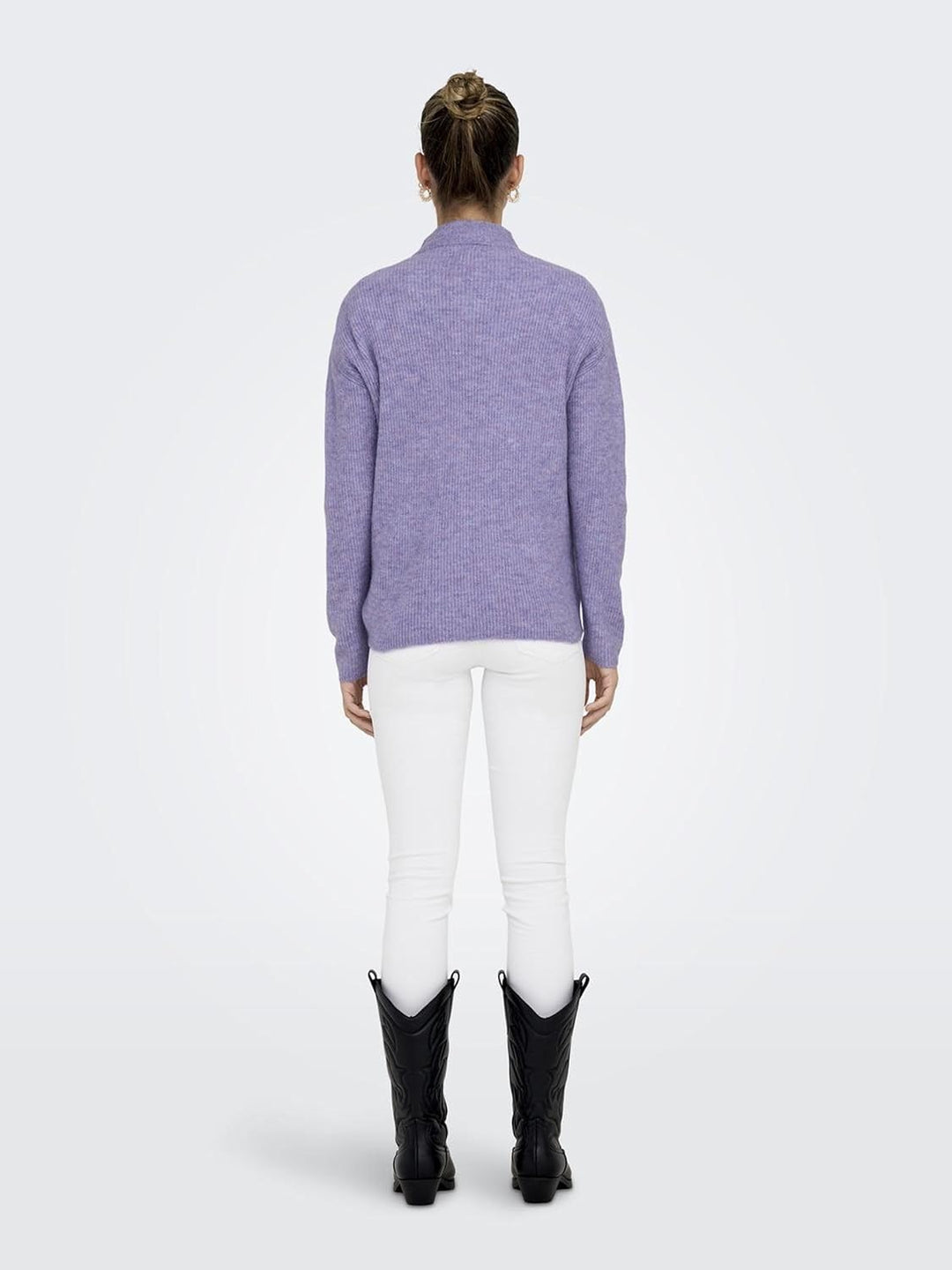ONLY Female Strickpullover ONLCAMILLA Strickpullover XL Chinese Violet/Detail:melange, XL Chinese Vi