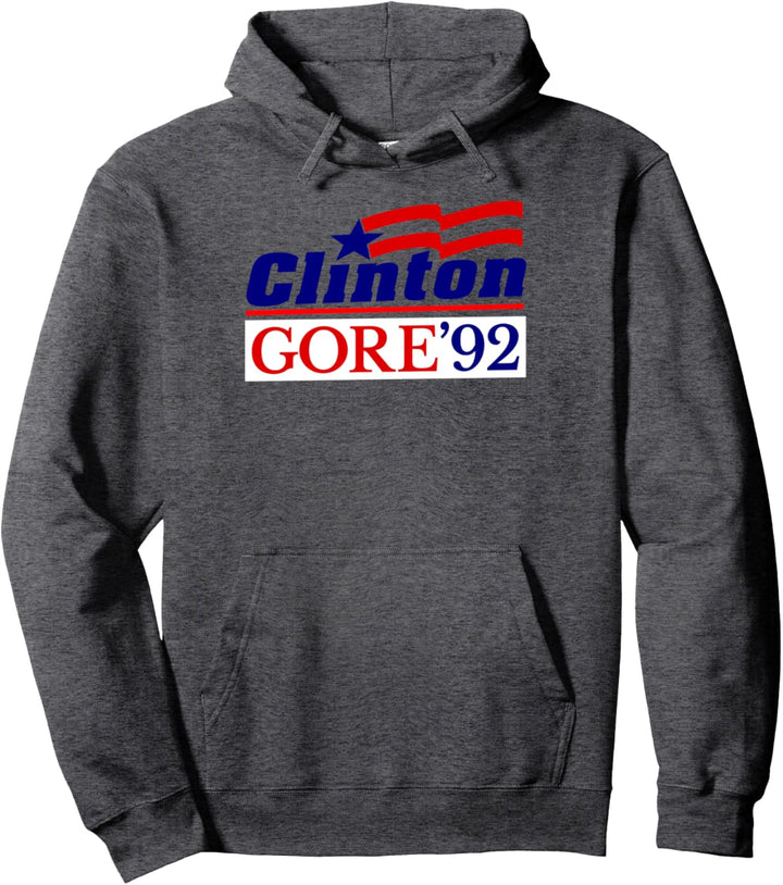 Clinton Gore Vintage Politischer Bill Clinton 92 Pullover Hoodie