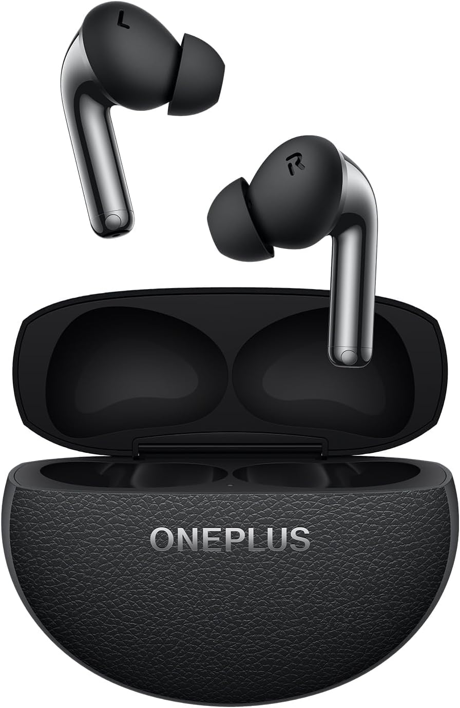 OnePlus Buds Pro 3 Bluetooth-Kopfhörer Schwarz (Midnight Opus)