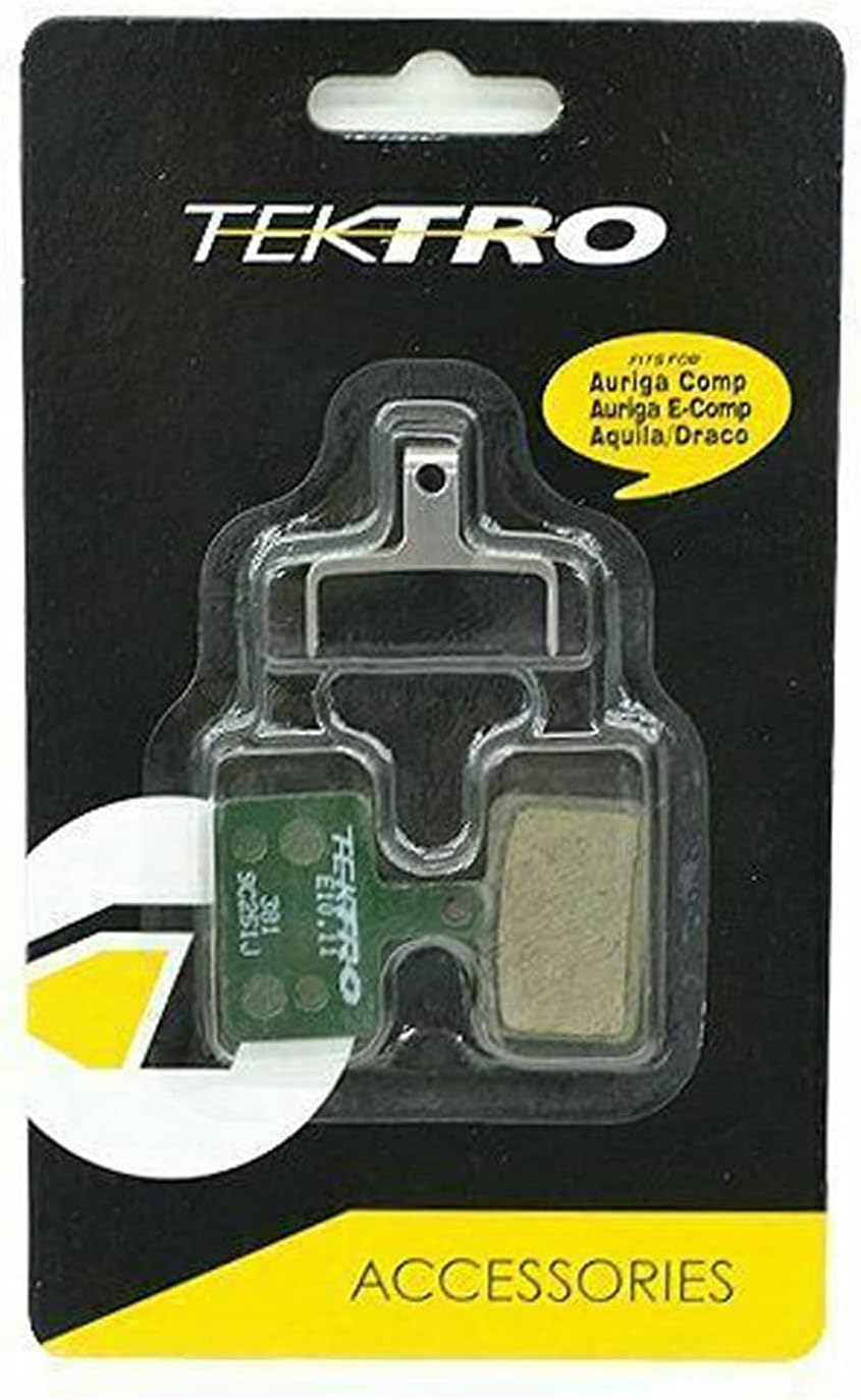 Tektro E10.11 Organic Compound Disc Brake Pads Auriga, Draco, Orion, 2 Pack, STB1788