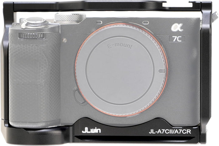 Hersmay Kamerakäfig für Sony a7cii /a7cr Kamera, Schnellwechselplatte für Arca-Swiss, 1/4„ & 3/8“ Sc