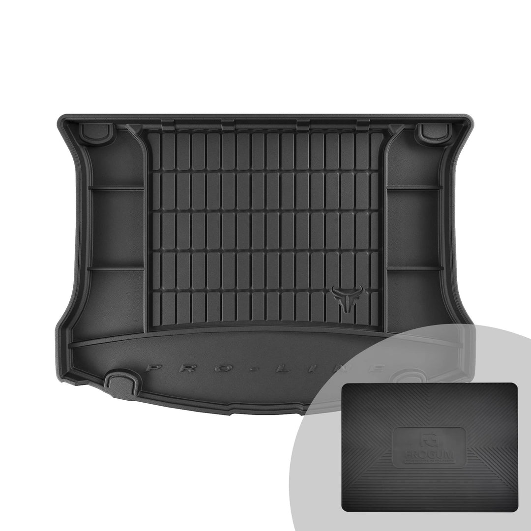 FROGUM ProLine 3D Gummimatte Exklusive Auto Kofferraummatte Kofferraumwanne für Ford Kuga I 2008-201