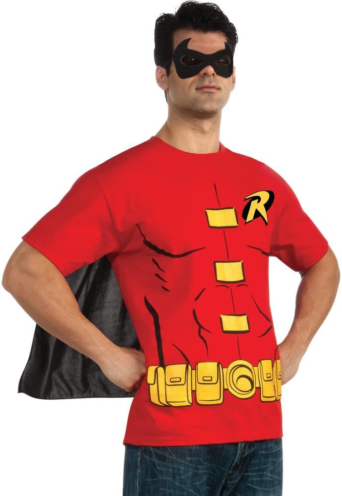 Rubie's Official Robin-T-Shirt, Erwachsenenkostüm, Grösse L, L