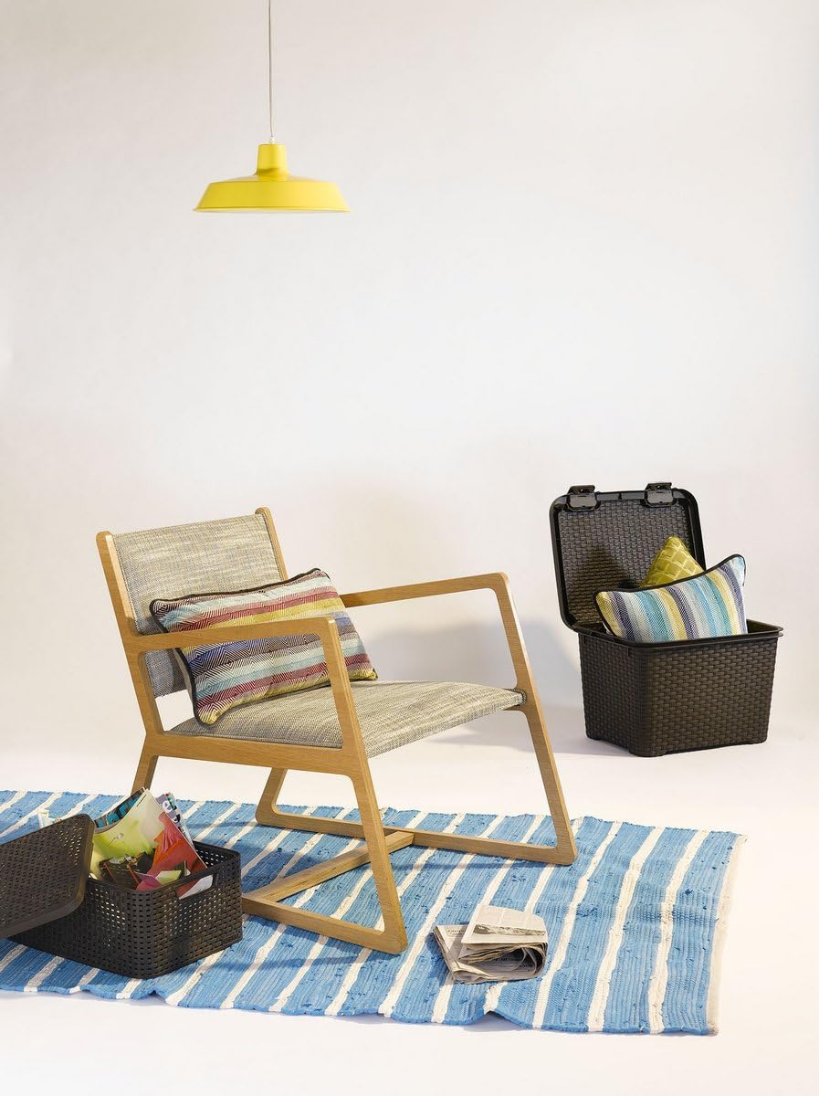 CURVER Behälter STYLE 43L Style Box 43L Behälter, Polypropylen, Dunkelbraun, 50x40x33