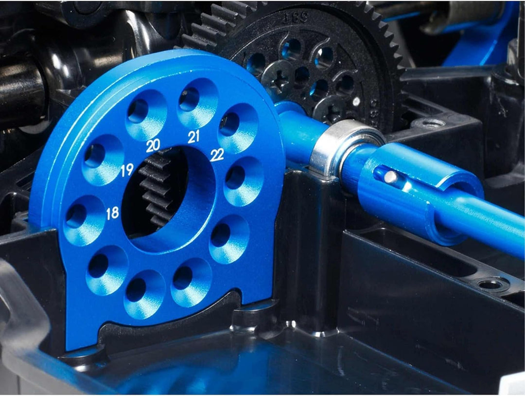 TAMIYA 47326-000 47326 47326-1:10 RC TT-02R Kit, ferngesteuertes Auto/Fahrzeug, Modellbau, Bausatz,