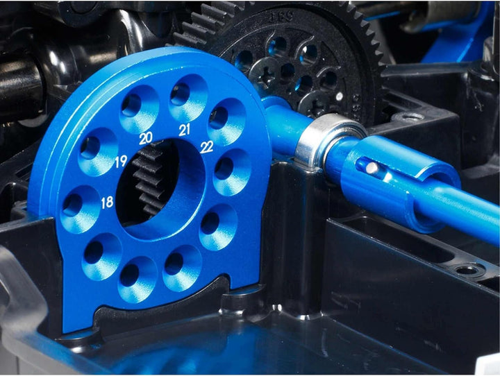 TAMIYA 47326-000 47326 47326-1:10 RC TT-02R Kit, ferngesteuertes Auto/Fahrzeug, Modellbau, Bausatz,