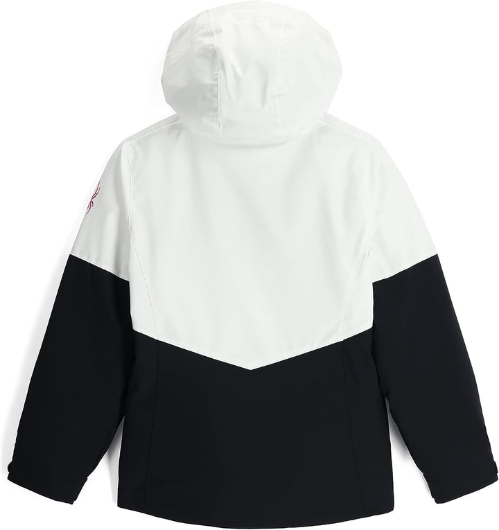 Spyder Mädchen Camille Jacket Skijacke 140 Weiss, 140 Wei&amp;