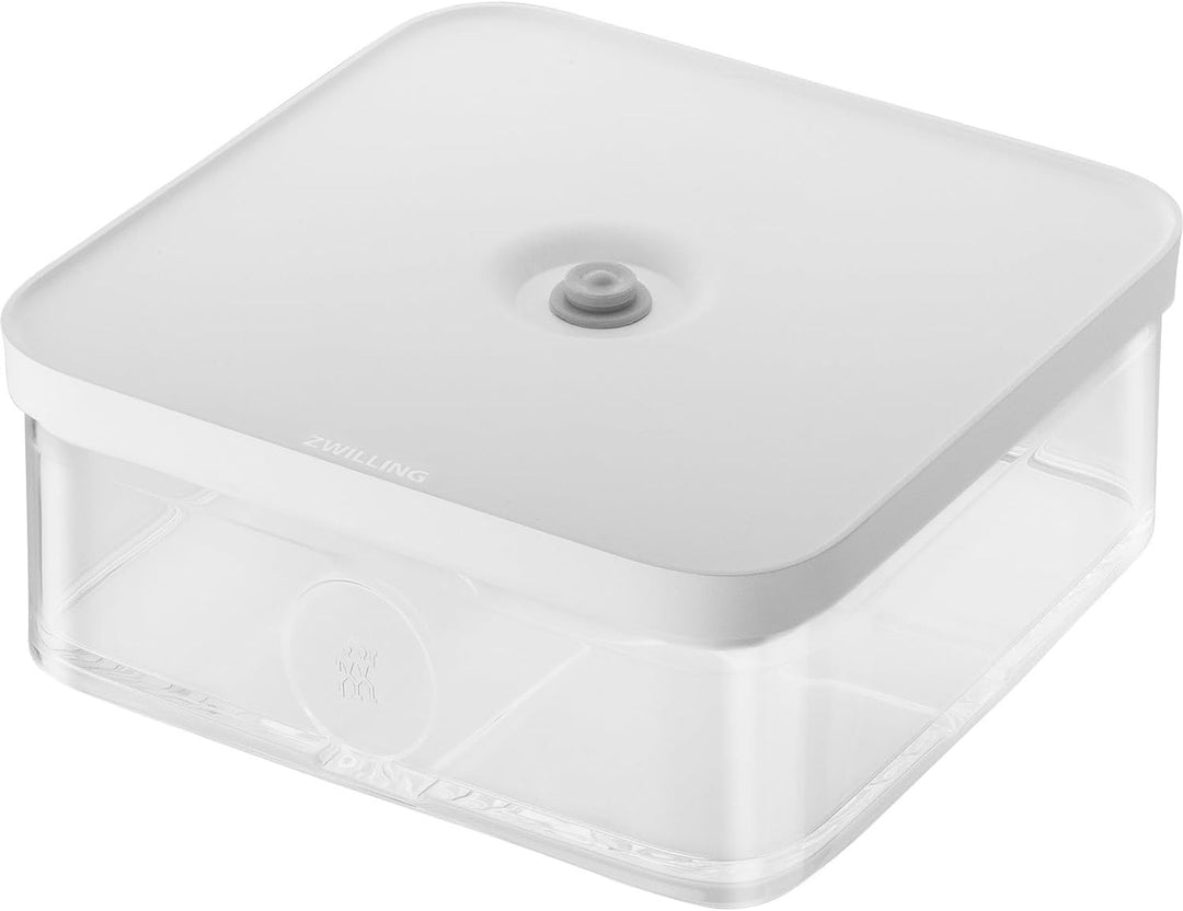 ZWILLING FRESH & SAVE CUBE Box, Grösse L, Modulare & Stapelbare Vorratsdose, Luftdichte & Vakuumierb
