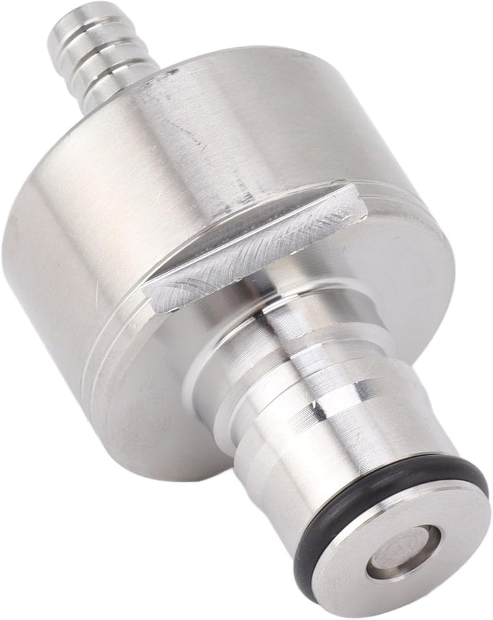Yosoo Health Gear Edelstahl-Karbon Kappe für PET-Flaschen, CO2-Kupplung Ball Lock, Gegendruck-Füllka