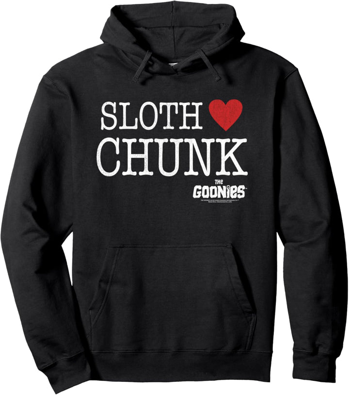 The Goonies Sloth Heart Chunk Pullover Hoodie