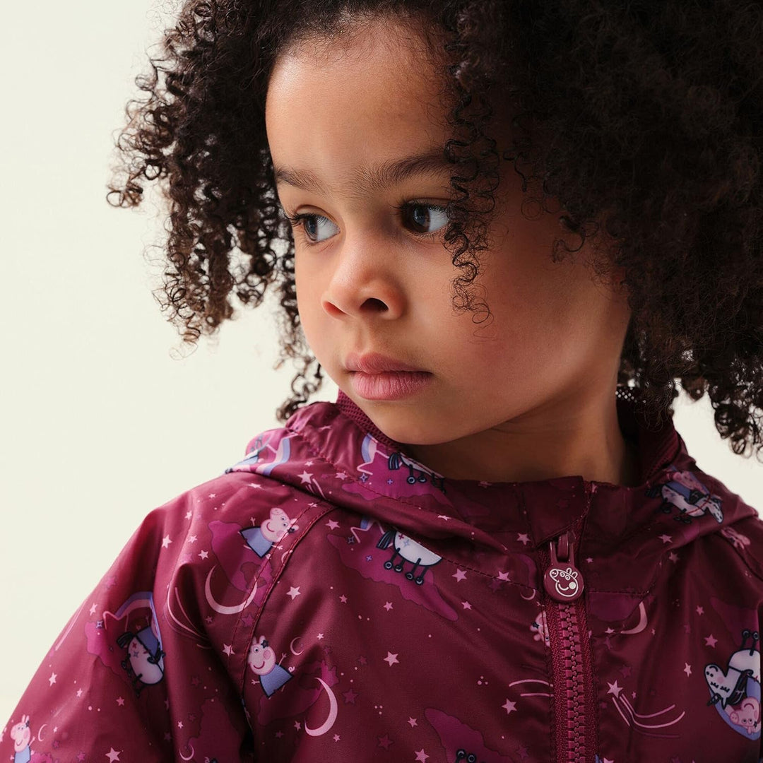 Regatta Unisex Baby Peppa Pobble Snowsuit 5 Jahre Raspberry Radiance, 5 Jahre Raspberry Radiance