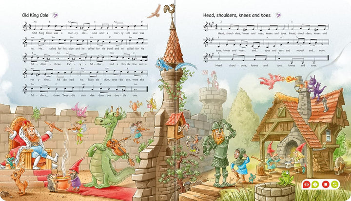 tiptoi® Meine schönsten englischen Kinderlieder, Pappband