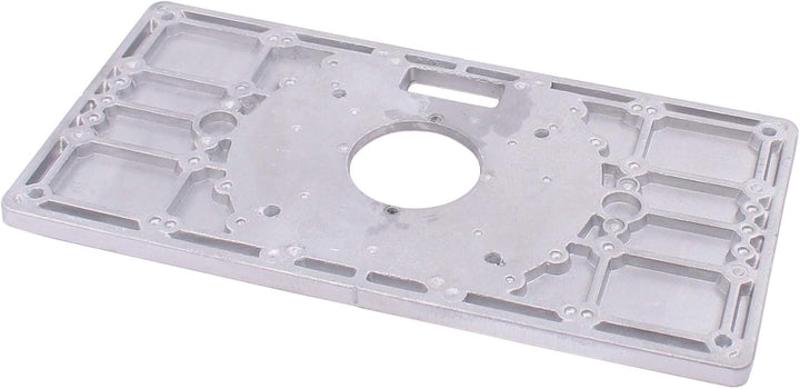 Doo Engy Aluminium Router Tischeinsatzplatte mit 4 Ringen und Schrauben für Holzbearbeitungstische 2