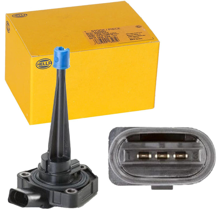 HELLA 6PR 013 680-061 Sensor, Motorölstand - 3-polig - mit Dichtung