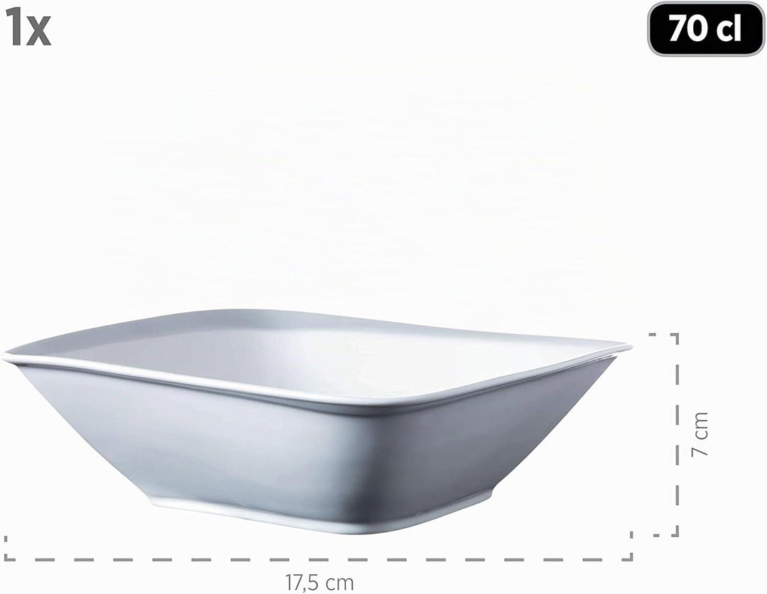 Mäser Serie La Musica, Schalenset 3-teilig, Porzellan, weiss Schalen-Set 3-tlg, Schalen-Set 3-tlg