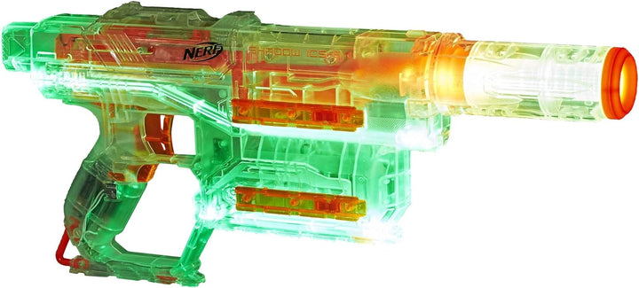 NERF Hasbro E2655EU4 N-Strike Modulus Ghost Ops Shadow ICS-6, Spielzeugblaster mit Tarn-oder Lichtmo