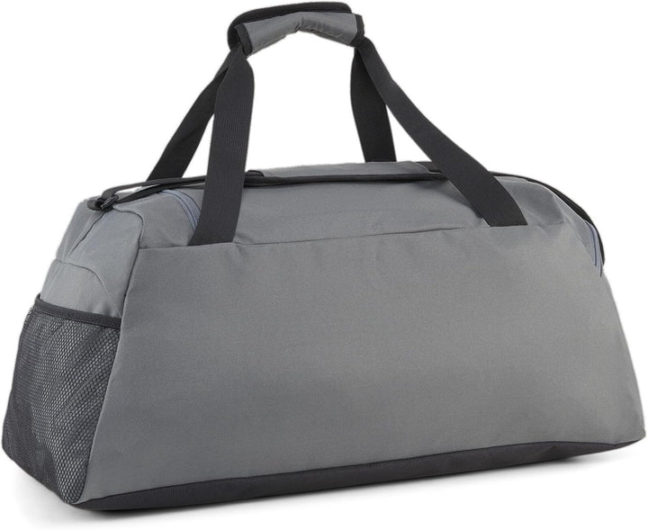 PUMA Fundamentals Sports Bag M, Sporttasche, M Mineral Gray-lime Sheen, M Mineral Gray-lime Sheen